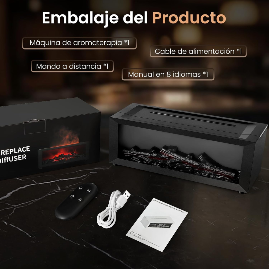 Chimenea Difusora LED Multicolor